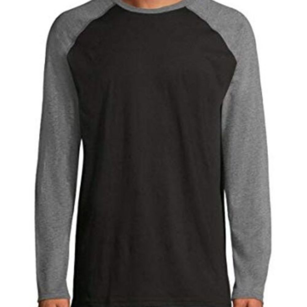 Men's Long Sleeve Reglan Crew Neck Tee George